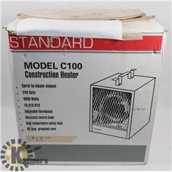 NEW 4800/240 VOLT STANDARD CONSTRUCTION HEATER