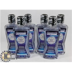 LOT OF 6 LISTERINE NIGHTLY RESET MOUTHWASH