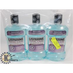 LOT OF 3 COLGATE TOTAL DAILY REPAIR MOUTHWASH