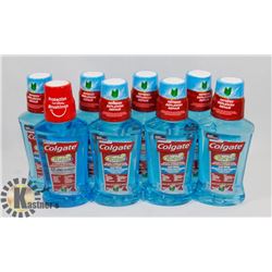 BAG OF ASST COLGATE TOTAL MOUTH WASH