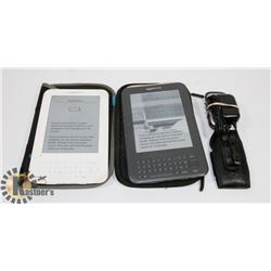 2 KINDLE READERS & CELL PHONE - NEED BATTERIES