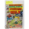 Image 1 : VINTAGE MARVEL TEAM UP SPIDERMAN AND HULK