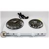 Image 1 : NEW AUTO 2 BURNER HOT PLATE.