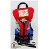 Image 1 : RED BODY GLOVE CHILD 30-60LB LIFE JACKET.