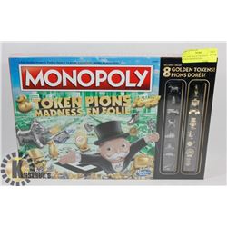 FACTORY SEALED MONOPOLY TOKEN MADNESS INCL