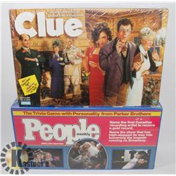 2 NEW HASBRO/PARKER BROS BOARD GAMES.