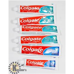 BAG OF COLGATE TOOTHPASTE