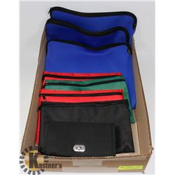 LOT OF 3 UNUSED PROTECTIVE LAPTOP CASES AND OTHER