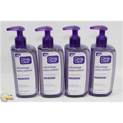 BAG OF ASSORTED ACNE CLEANSERS AND MORE