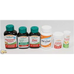 BAG OF ASSORTED SUPPLEMENTS