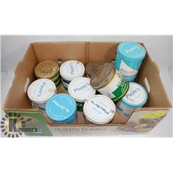 FLAT OF VINTAGE PLAYERS TOBACCO TINS