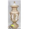 Image 1 : CERAMIC GRECIAN URN 21"HIGH