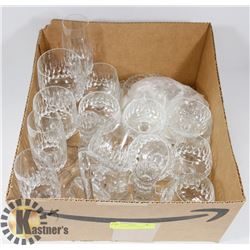 LOT OF ASSORTED CRYSTAL