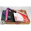 Image 1 : FLAT OF ASSORTED SCHOOL BINDERS AND PAPER
