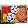 Image 1 : LOT OF BALLS INCL SOCCER BALLS, BASKET BALL.