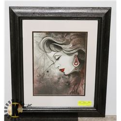 WATER COLOR PRINT 18 X 22