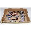Image 1 : FLAT OF DESIGNER SUNGLASSES, MANY OAKLEY STYLE