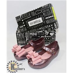 MINI MELISSA SILVER GLITTER