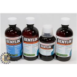 BAG OF ASSORTED BENYLIN COLD MEDICINE