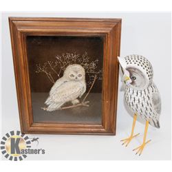 FLAT OF OWL DECORATIONS