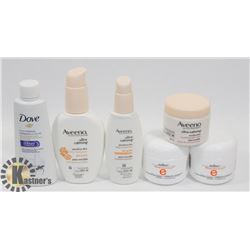 BAG OF FACE CREAM AND MORE