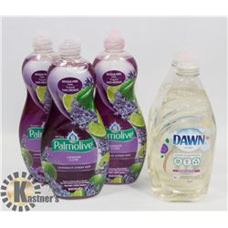 BAG OF ASSORTED DISH SOAP