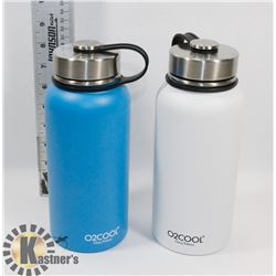 O2COOL STAINLESS STEEL 32 OZ.  BOTTLES