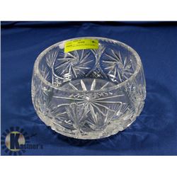 PINWHEEL CRYSTAL FRUIT BOWL