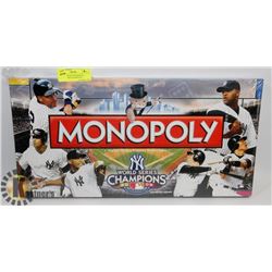 FACTORY SEALED MONOPOLY WORLD SERIES CHAMPIONS