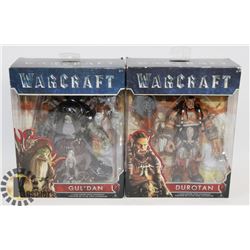 NEW IN PACKAGE 2 WARCRAFT FIGURINES