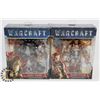 Image 1 : NEW IN PACKAGE 2 WARCRAFT FIGURINES