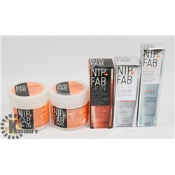 BAG OF NIP FAB FACIAL PRODUCTS