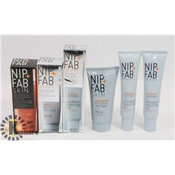 BAG OF NIP FAB FACIAL PRODUCTS