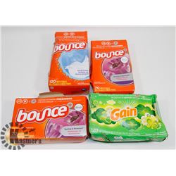 BAG OF ASSORTED DRIER SHEETS