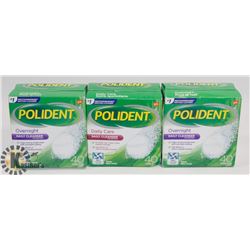 BAG OF POLIDENT DENTURE CLEANER