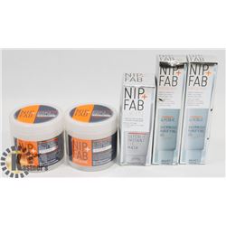 BAG OF NIP FAB FACIAL PRODUCTS