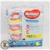 Image 1 : 192 PACK OF HUGGIES WIPES