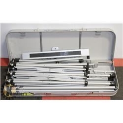 PORTABLE FOLDING CAMPING TABLE & STOVE/GRILL STAND