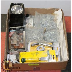 TRAY OF ASSORTED HARDWARE