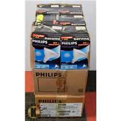 3 CASES OF ASSORTED LIGHT BULBS