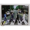 HE BEATLES ABBEY ROAD METAL SIGN