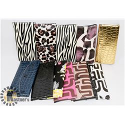FLAT OF LADIES WALLETS