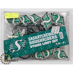 NEW SASKATCHEWAN ROUGHRIDERS STRING LIGHT SET