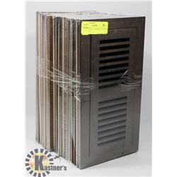 10 LAMINATE  FLUSH MOUNT FLOOR REGISTERS -