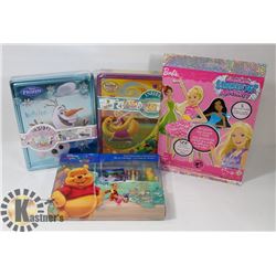 FLAT WITH NEW DISNEY MAGIC ART STICKERS AND MORE.