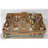 Image 1 : FLAT OF ASSORTED BEER GLASSES