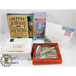 FLAT OF NEW CRAFT ITEMS