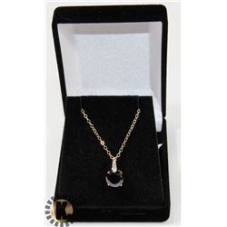 #7-TOURMALINE PENDANT & NECKLACE