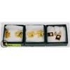 Image 1 : 3 PAIRS OF REPLICA DESIGNER EARRINGS