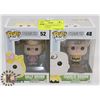 Image 1 : FUNKO POP PEANUTS #48 AND 52, CHARLIE & SALLY